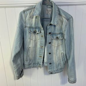 Light blue jean jacket